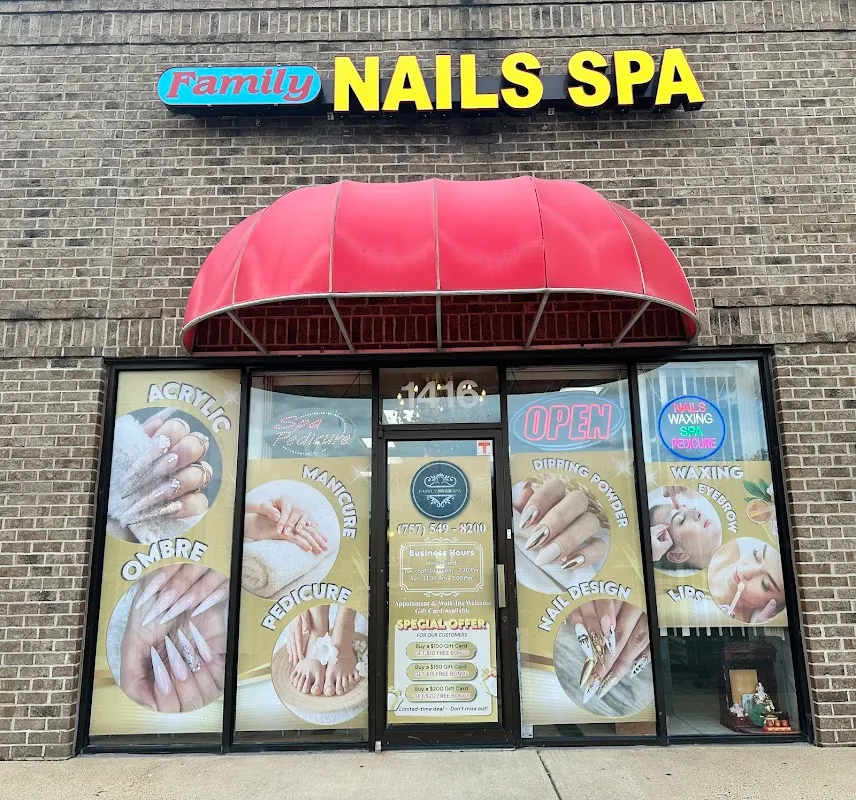 Family Nails Spa — Nail salon in Chesapeake